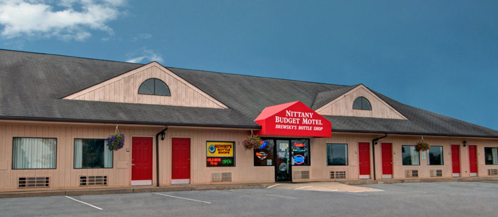 Nittany Budget Motel Стейт Колледж Экстерьер фото